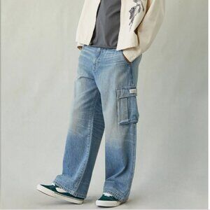 PacSun Diego Extreme Baggy Jeans 30 x 30 Med Indigo NWT